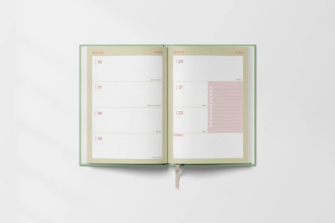 FITFAB Diář 2026 X VYPRODÁNO - Obrázek 6