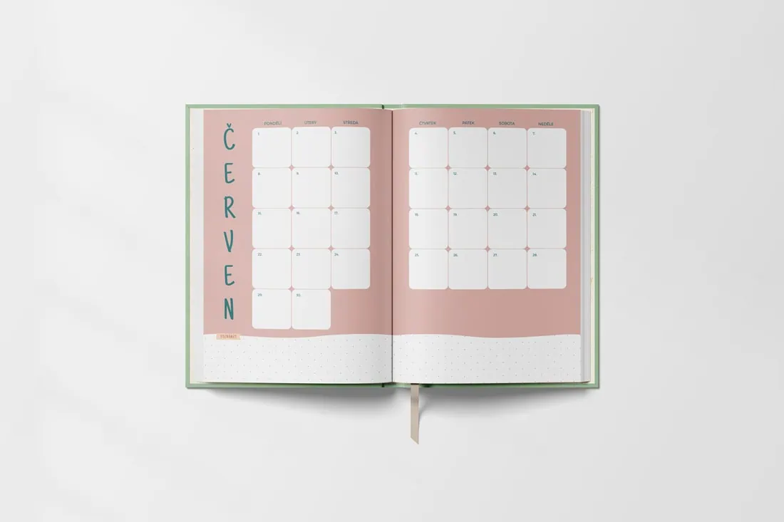 FITFAB Diář 2026 X VYPRODÁNO - Obrázek 4