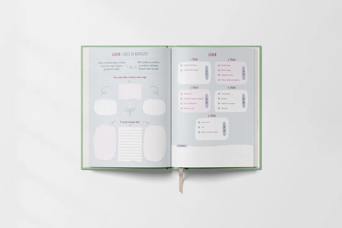 FITFAB Diář 2026 X VYPRODÁNO - Obrázek 5