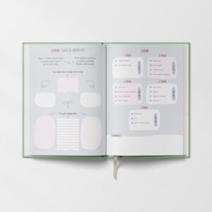 Leden - plán tréninkových lekcí s názvy cvičení a prostor pro poznámky.